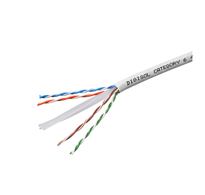 digisol 305mtr cat 6 lan utp cable, gray