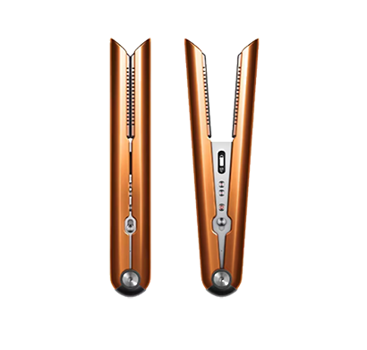 dyson hso7 corrale straightener (bright nickel)
