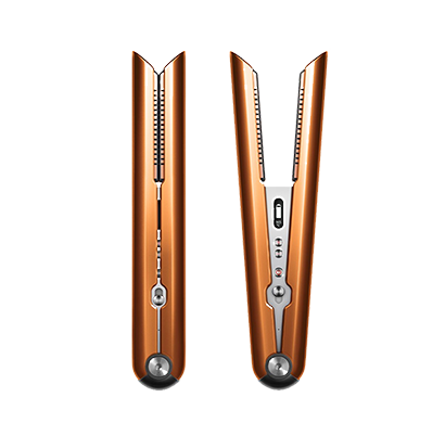 dyson hs07 corrale hair straightener (nickle copper)