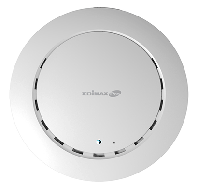 edimax (cap1300) 2 x 2 ac1300 wave 2 dual-band ceiling-mount poe access point white