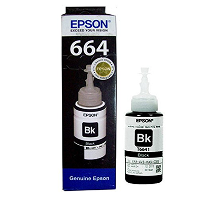 epson - c13t664198 black ink bottle - 70 ml