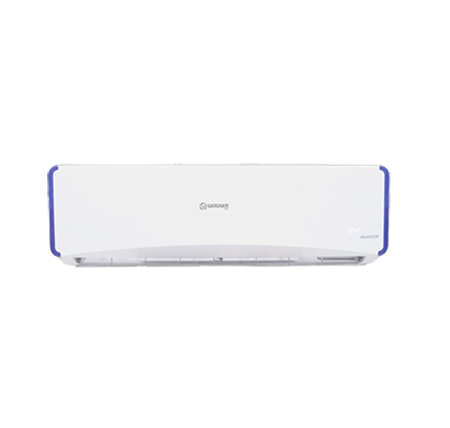 gangnam street 1 ton 3 star inverter split ac, 5 in 1 convertible, hydrophilic blue fin, 100 percent copper