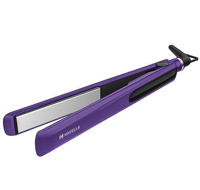 havells - hs4101 hair straightener purple, 1 year warranty
