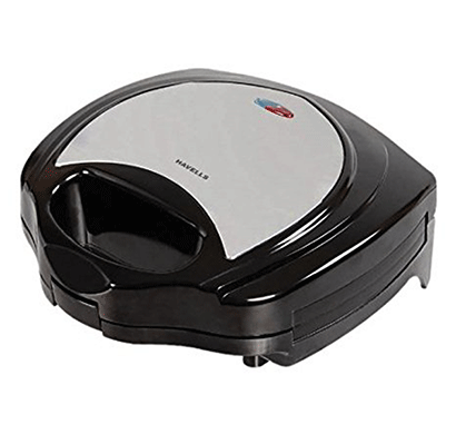 havells toastino 700-watt stainless steel grill sandwich maker (black)