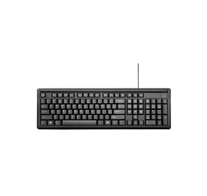 hp k100 (2un30aa) wired usb black keyboard