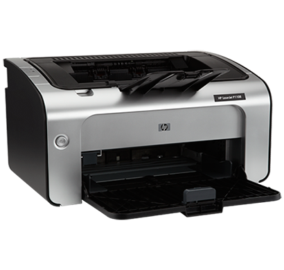 hp laserjet p1108 monochrome laser printer silver black
