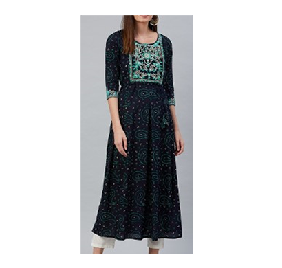 ishin women's top, kurti, anarkali kurtis-1pc (l)