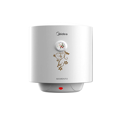 midea momento storage water heater verticle 15 ltrs, 4 star (d15-20fy1)