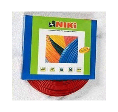 niki 1.00(32/20) sqmm fr insulated four core pvc cable red