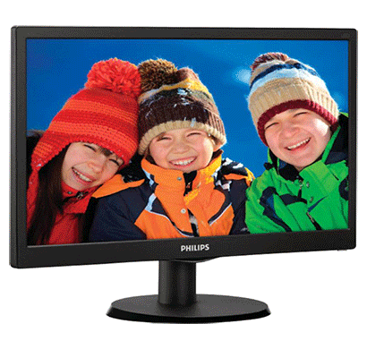 philips 193v5lhsb2/94 18.5 inch led backlit lcd monitor black (hdmi)