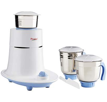 prestige- 41345, mist mixer grinder, 550 w 3 ss jars, 1 year warranty