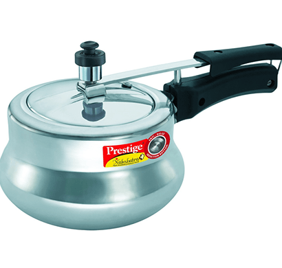 prestige - 11652, nakshatra plus aluminium pressure handi, 3 litres, 1 year warranty