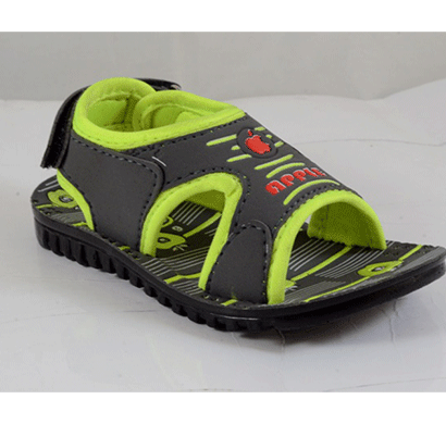 pu hills 5 to 10 kids sandal grey green