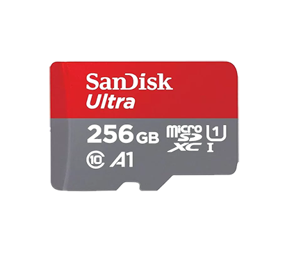 sandisk ultra microsd (class10- a1) 256gb memory card