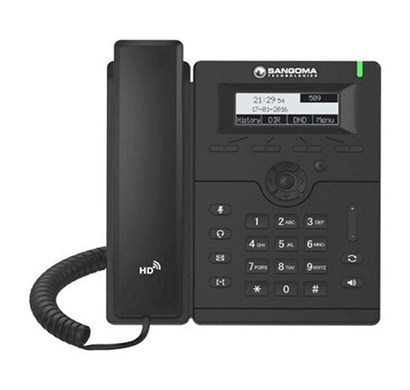 sangoma s205 voip phone black