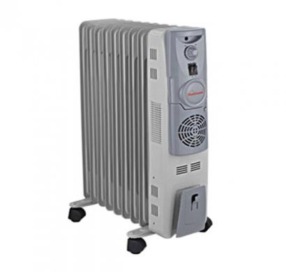 sunflame sf-955 nf 9 fin oil filled radiator (white)