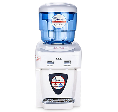 bluebird- torricol - water dispenser - table top - 3 stage filtration - hot and cold, 1 year warranty