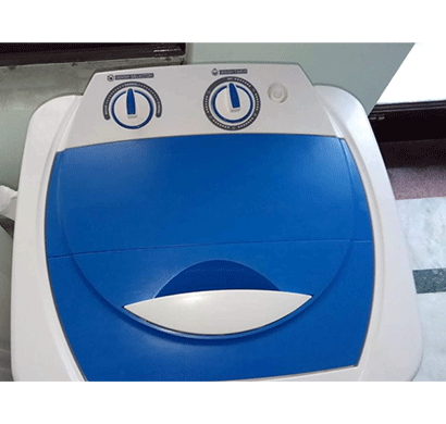 unbranded 8kg semi washing machine blue and white (1 year warranty)