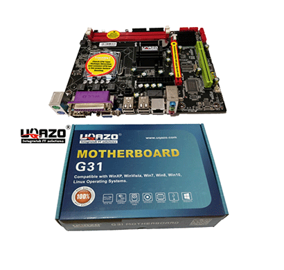 uqazo g31 motherboard with parallel port for desktop