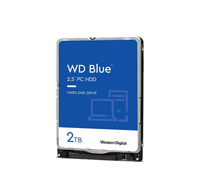 western digital blue 2tb (wd20spzx) 2.5 inch sata pc mobile hard drive