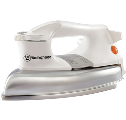 westinghouse - np101m-ds, 1000-watt dry iron heavy, white, 1 year warranty