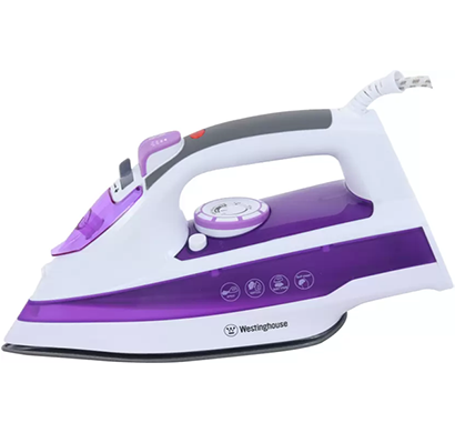 westinghouse - nt18b124p-cs steam iron, purple, 1 year warranty