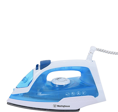 westinghouse - nt14b123p-cs, steam iron, blue, 1 year warranty